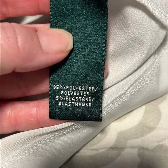 Ralph Lauren Blue and White Geometric Midi Dress - Picture 10 of 10